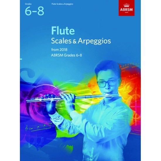 ABRSM LIVRO Flute Scales and Arpeggios   Grades 6 8