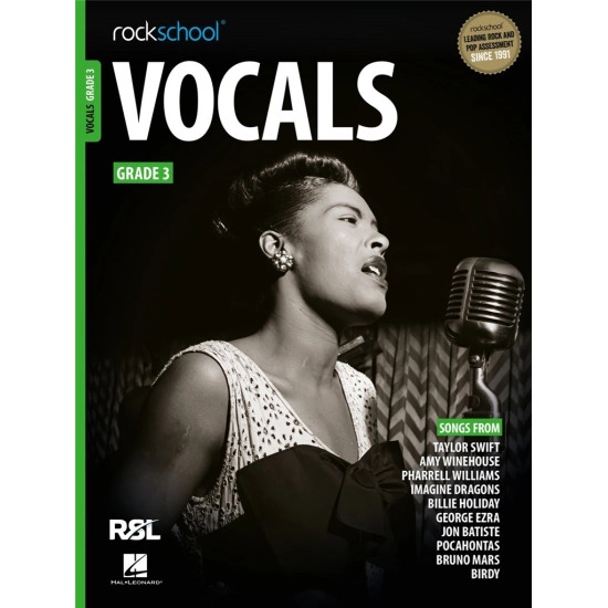 Rockschool LIVRO Vocals Grade 3 2021