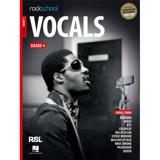 Rockschool LIVRO Vocals Grade 4 2021