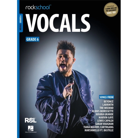 Rockschool LIVRO Vocals Grade 6 2021