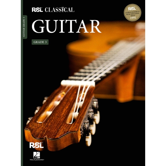 RSL LIVRO Classical Guitar Grade 3 2022