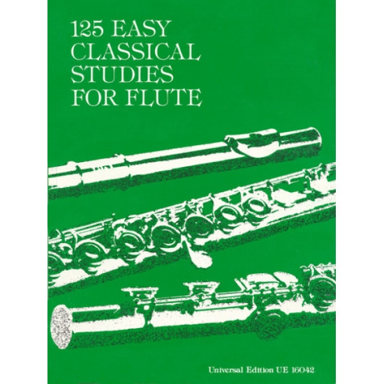 LIVRO FLAUTA 125 Easy Classical Studies for Flute