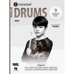 Rockschool LIVRO Drums Debut 2024