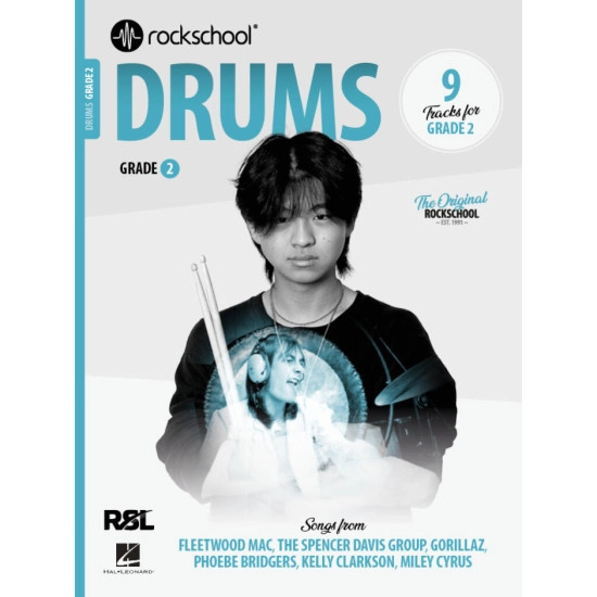 Rockschool LIVRO Drums Grade 2 2024