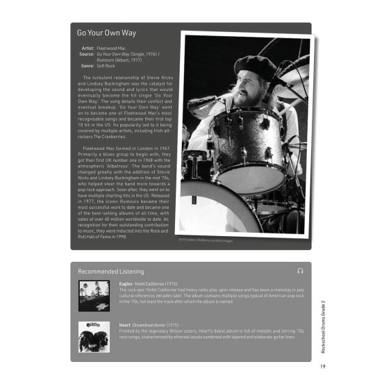 Rockschool LIVRO Drums Grade 2 2024