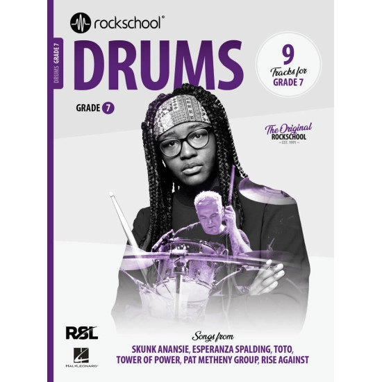 Rockschool LIVRO Drums Grade 7 2024