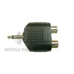 Schulz ADAPTADOR 2xRCA/Jack S 62 (UN)