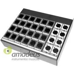 Acustica CAIXA STAGE BOX XLR 24/8