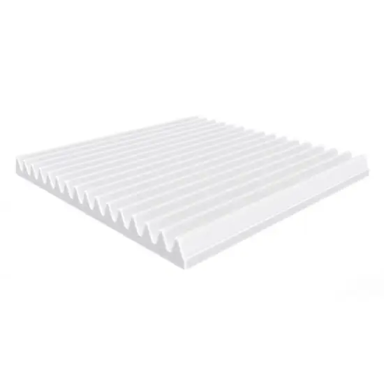 UNIVERSAL ACOUSTICS PAINEL ABSORCAO BASOTECT MERCURY WEDGE 600 UN MWBASO60050 (10und)