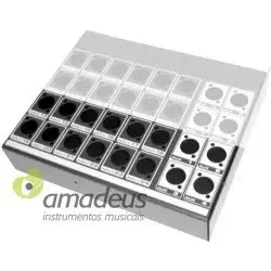 Acustica CAIXA STAGE BOX XLR 12/4