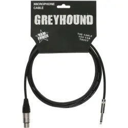 Klotz CABO MICROFONE GRG1FP10.0 Greyhound 10m XLR F/Jack TS