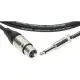 Klotz CABO MICROFONE GRG1FP10.0 Greyhound 10m XLR F/Jack TS