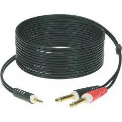 Klotz CABO AUDIO AY5 0300 3m Mini Jack/2 Jack
