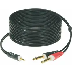 Klotz CABO AUDIO AY5 0600 6m Mini Jack/2 Jack