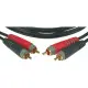 Klotz CABO AUDIO AT CC0600 6m 2 RCA/2 RCA