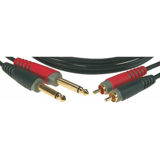 Klotz CABO AUDIO AT CJ0100 1m 2 Jack/2 RCA