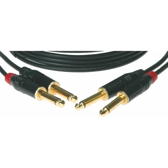Klotz CABO AUDIO KMPP0300 Audio Leads 3m 2 Jack/2 Jack