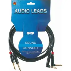 Klotz CABO AUDIO KMPR0600 Audio Leads 6m 2 Jack/2 Jack