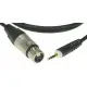 Klotz CABO AUDIO 3m XLR F/Mini Jack AU MF0300