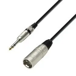Adam Hall CABO MICROFONE K3BMV0300 3m XLR/Jack