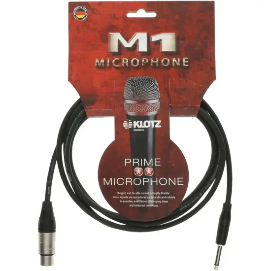 Klotz CABO MICROFONE M1FP1K0500 M1 5m XLR/Jack