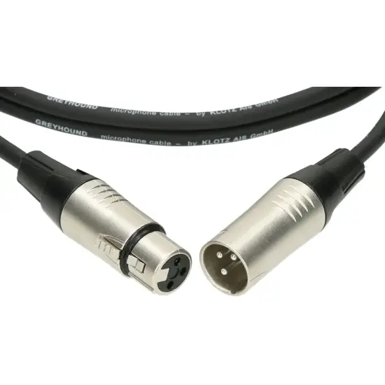 Klotz CABO MICROFONE GRG1FM05 Greyhound 5m XLR M/XLR F
