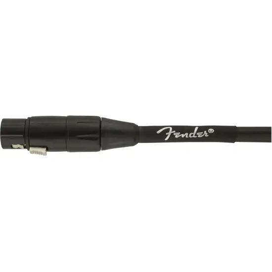 Fender CABO MICROFONE Professional Series 7,5m XLR/XLR Black