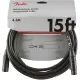 Fender CABO MICROFONE Professional Series 4,5m XLR/XLR Black