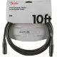 Fender CABO MICROFONE Professional Series 3m XLR/XLR Black