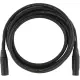 Fender CABO MICROFONE Professional Series 3m XLR/XLR Black