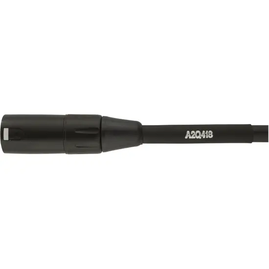 Fender CABO MICROFONE Professional Series 3m XLR/XLR Black