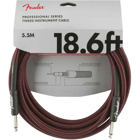 Fender Professional Series 5,5m Jack/Jack Red Tweed