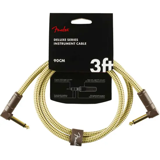 Fender CABO PATCH Deluxe Series 0,90m Jack/Jack Tweed