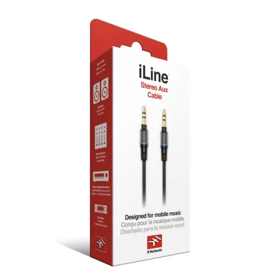 IK MULTIMEDIA CABO AUDIO iLine Stereo AUX 1,5m