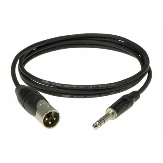 Klotz CABO MICROFONE B2MP1N0100 1mt XLR/Jack Stereo