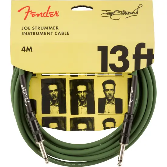 Fender Strummer Pro 4m Jack/Jack Drab Green
