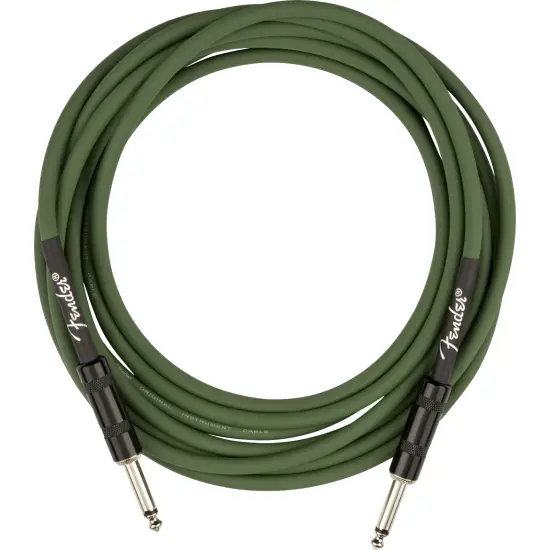 Fender Strummer Pro 4m Jack/Jack Drab Green
