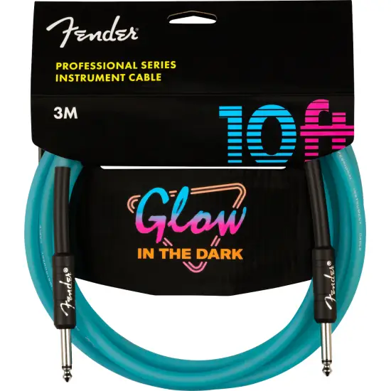 Fender Pro Glow In The Dark 3m Blue
