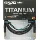 Klotz TI 0300PP Titanium 3m Jack/Jack