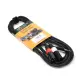 Emelec ViasCom CABO AUDIO 3,5 Macho ST / 2x XLR Macho 3mt