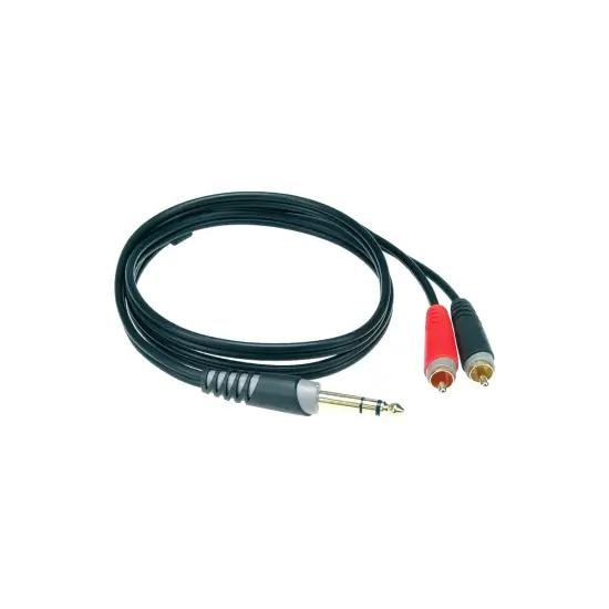 Klotz CABO AUDIO AY3 0100 1m Jack TRS 6.3/2 RCA