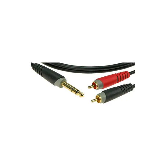 Klotz CABO AUDIO AY3 0100 1m Jack TRS 6.3/2 RCA