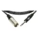 Klotz CABO MICROFONE GRG1MP06 Greyhound 6m XLR M/Jack 6.3 TRS M