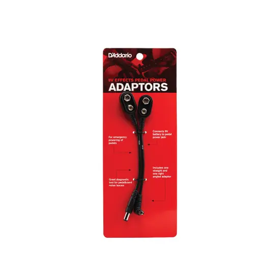 Daddario CABO ALIMENTAÇÃO 9v Power Adaptor PW 9VPC 02