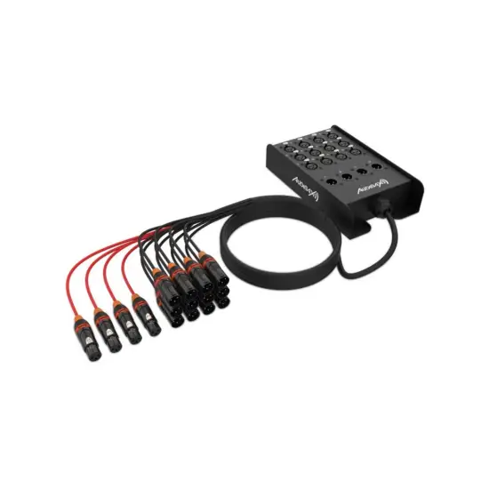 Audibax MULTICORE 15mt 12in/4out