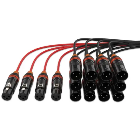 Audibax MULTICORE 15mt 12in/4out