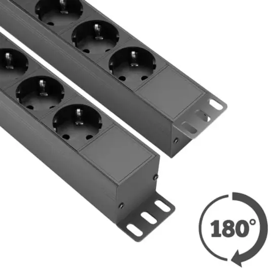 Adam Hall PAINEL TOMADAS RACK PDU 8S T