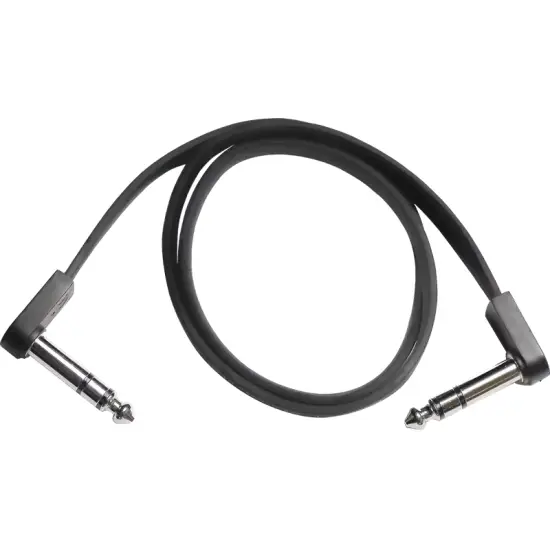 EBS CABO PATCH TRS 58cm PCF DLS58 Deluxe Stereo Jack Jack AA Black
