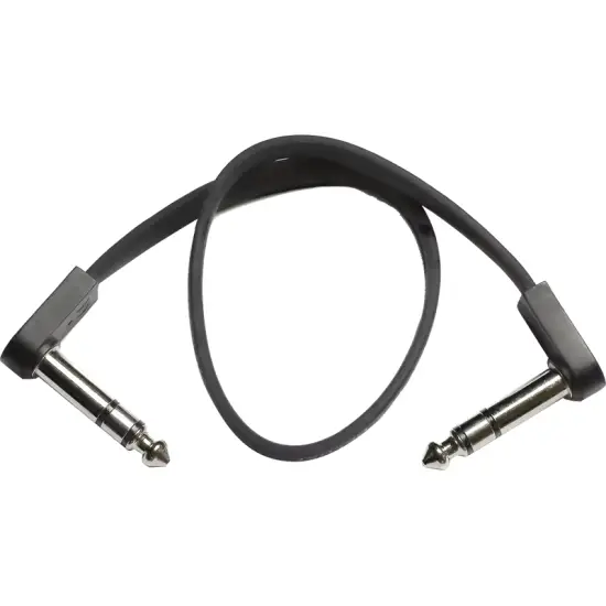 EBS CABO PATCH TRS 28cm Interlink PCF Deluxe Stereo Jack Jack AA Black
