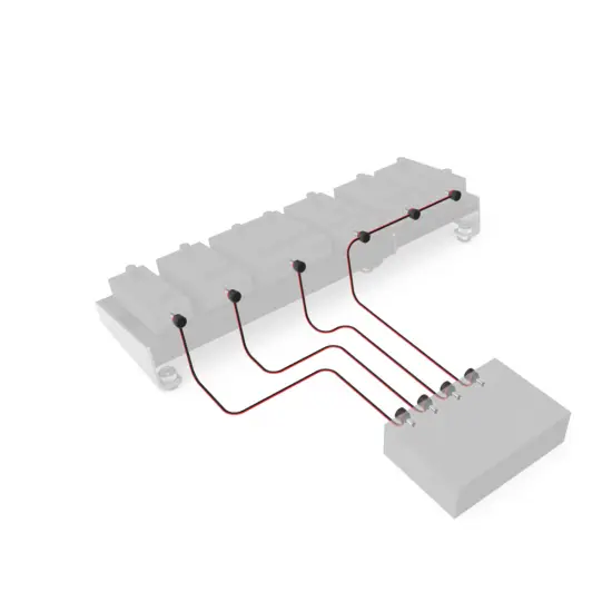 Daddario CABO ALIMENTAÇÃO XPND DIY Power Cable Kit